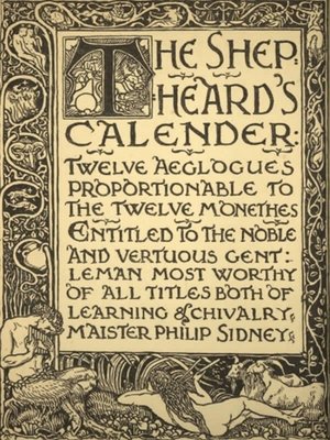 cover image of The Shepheard's Calender